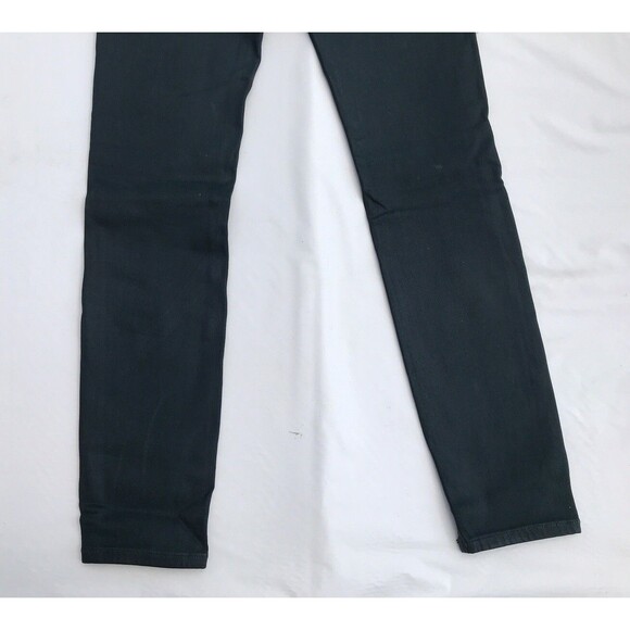 DL1961 Mara Striaght Mid Rise Sculpt Ankle Dark Green Denim Jeans Size 28 - Picture 6 of 8